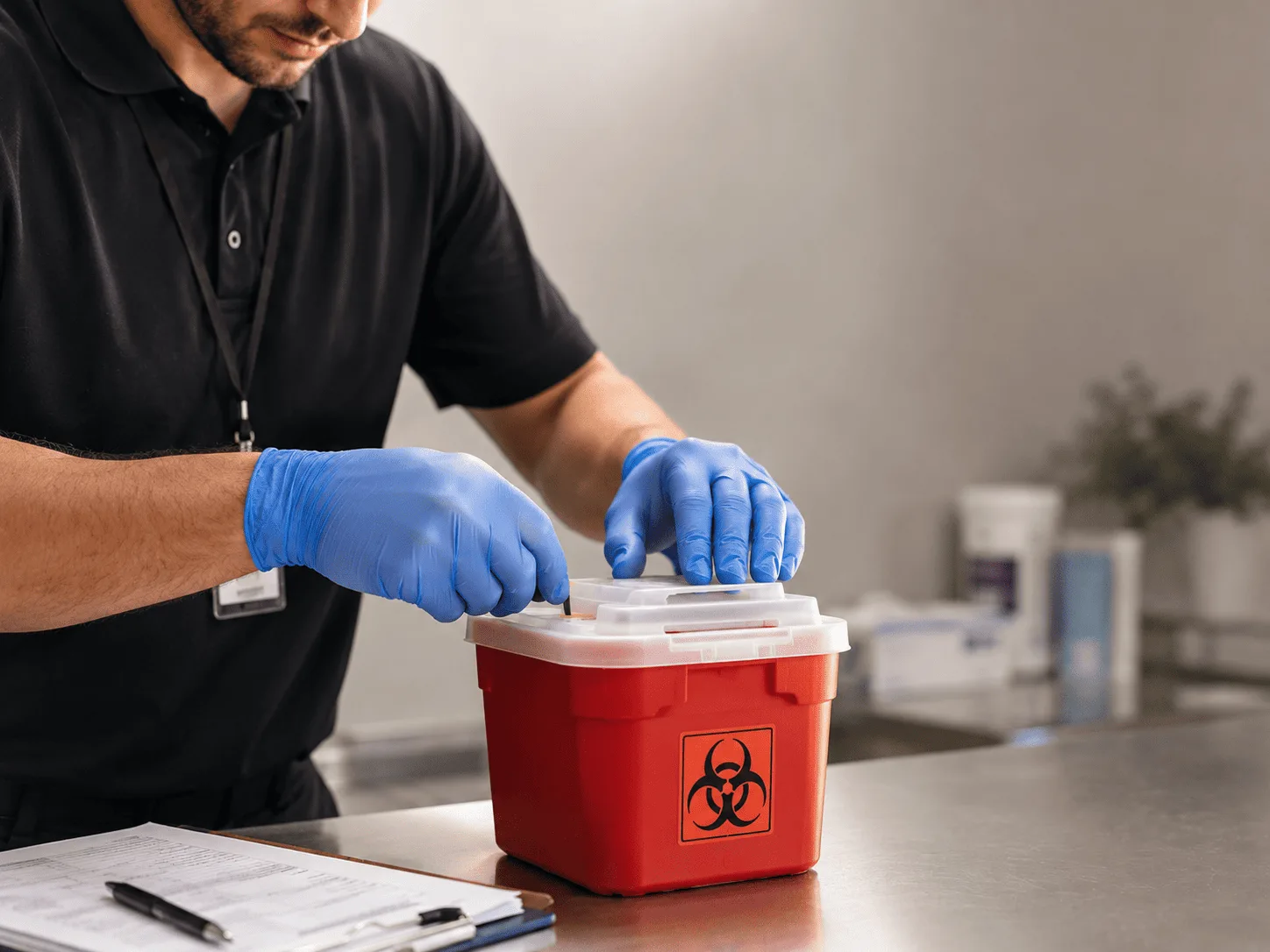 Why choose Sharps Waste Disposal in Narka, KS